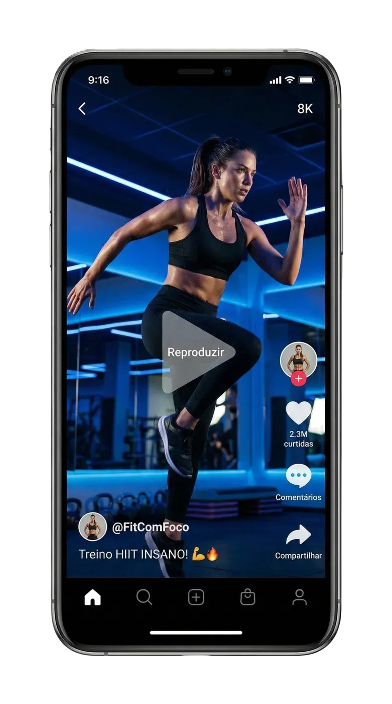 Post social media — conteúdo viral